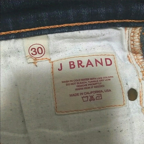 J Brand Jeans 914 Cigarette Slim Straight Stretch - Picture 7 of 8